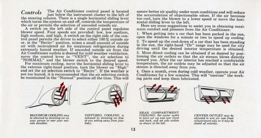 1960 Cadillac Eldorado Owners Manual Page 25